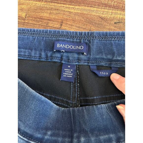 BANDOLINO Women’s Thea Pull-On Cropped Leggings / Size: 14 - Picture 3 of 11